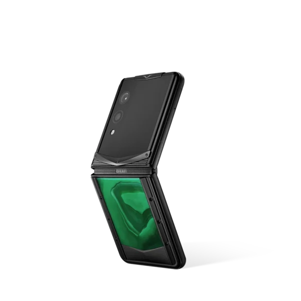 Quantum Flip Agate - Emerald green