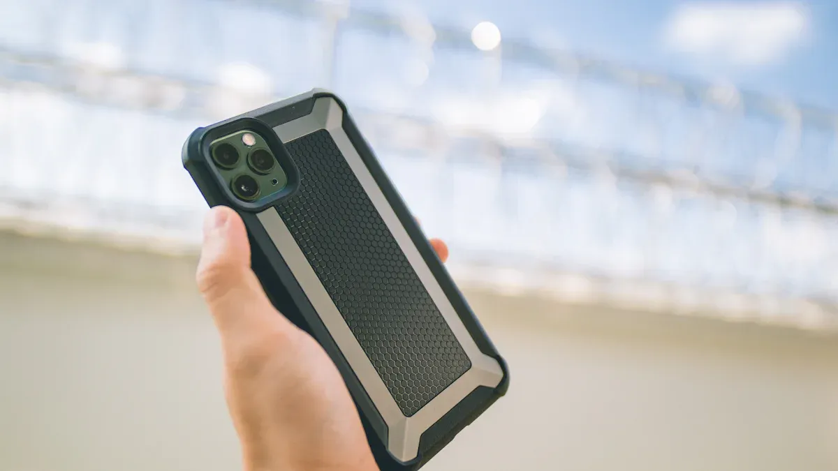 Phones with sapphire screens and diamond-grade hinges
