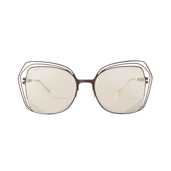 Essence V Women's Polarized Sunglasses Layered Hollow-out