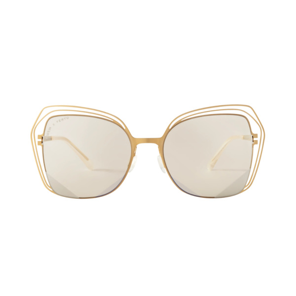 Essence V Women's Polarized Sunglasses Layered Hollow-out