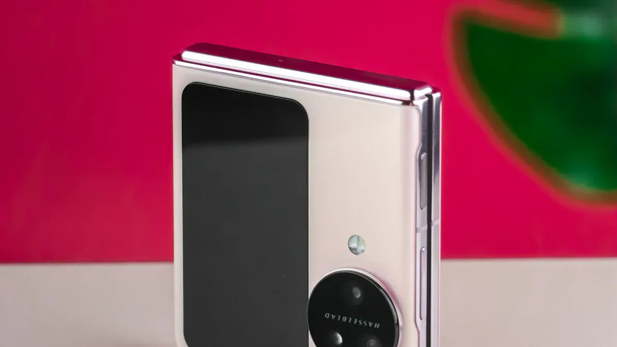 High-End Flip Phone with Sapphire Screen