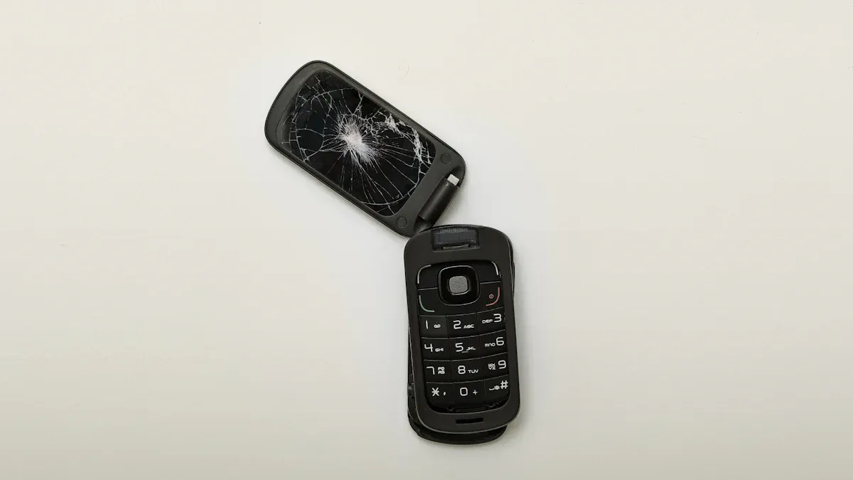 Slide Phone With Information Safety