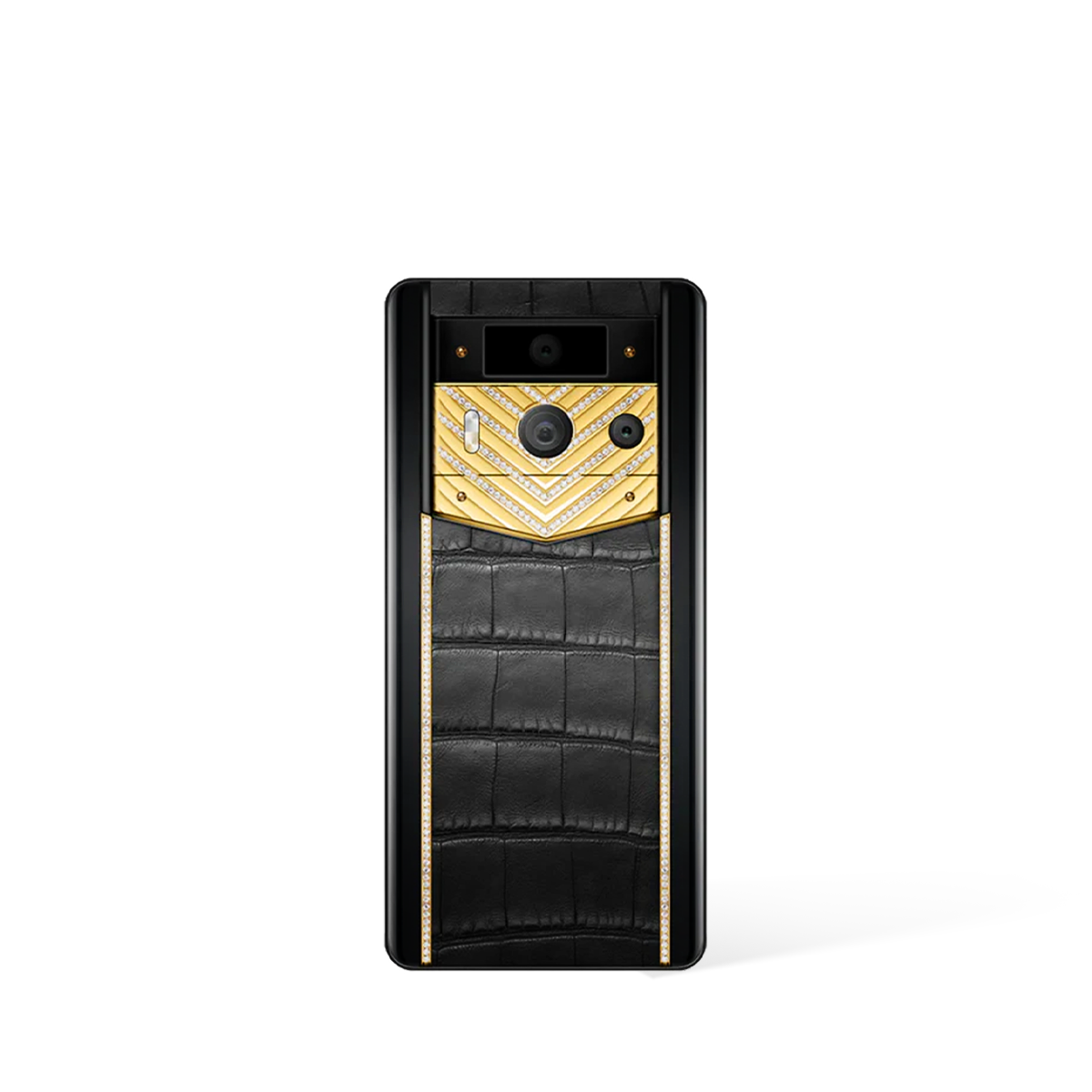 Metavertu Max Alligator Diamond-Encrusted Gold Plate