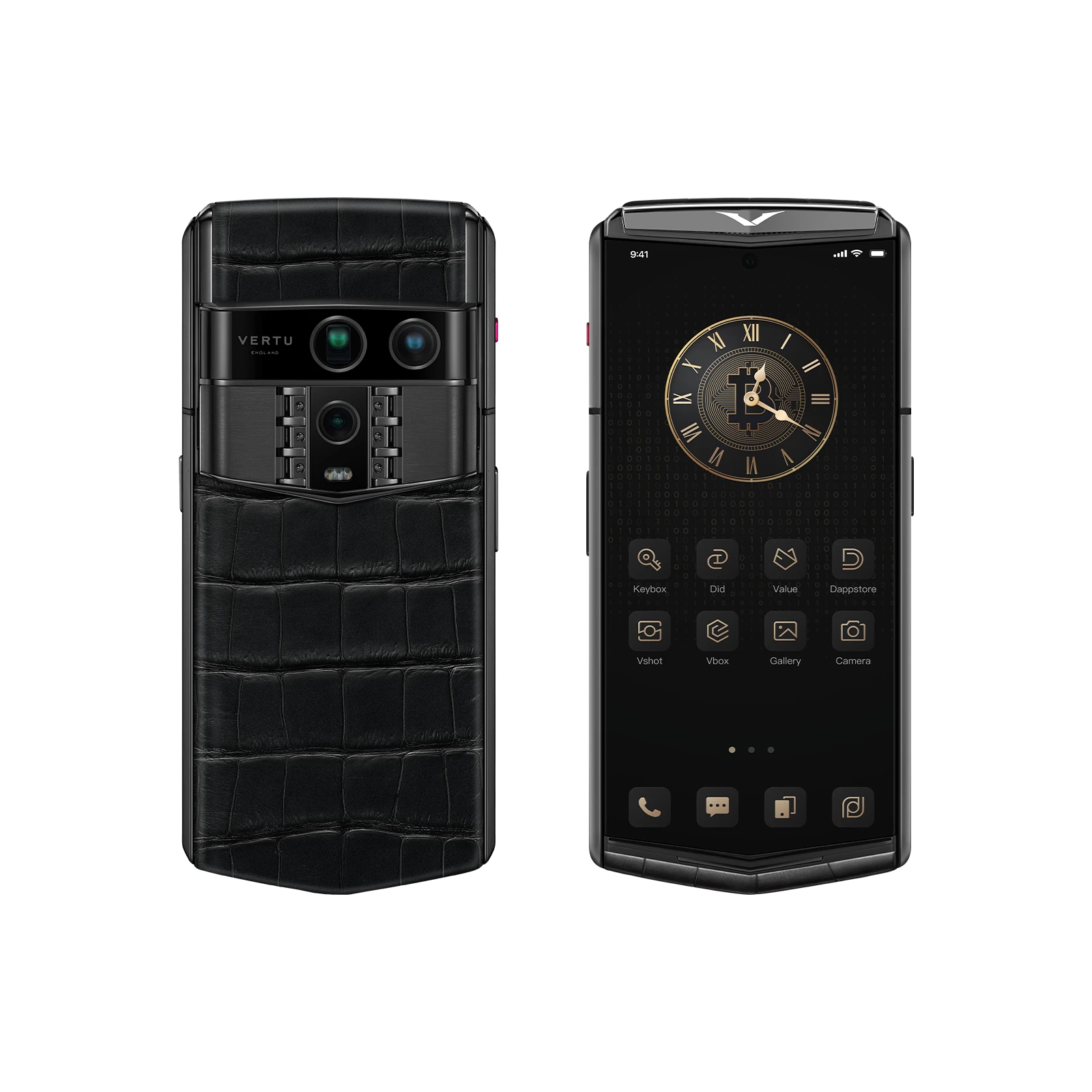 Agent Q Alligator Iron Black
