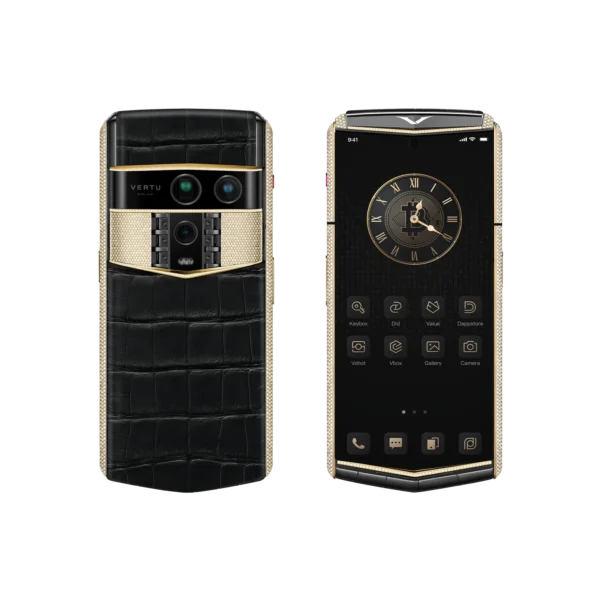 Agent Q Alligator Gold & Full Diamond