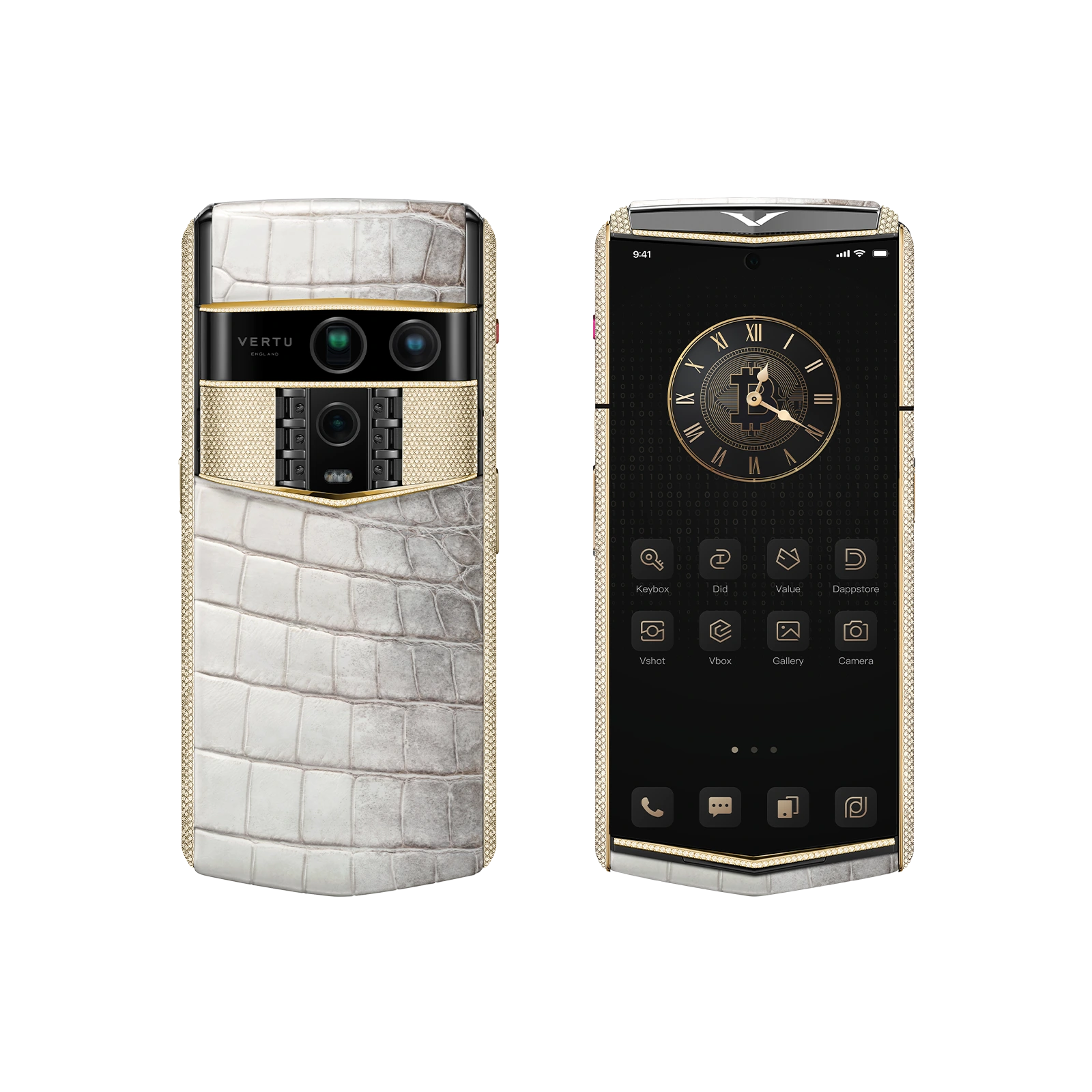 Agent Q Himalaya Alligator Gold & Full Diamond Collector's Edition