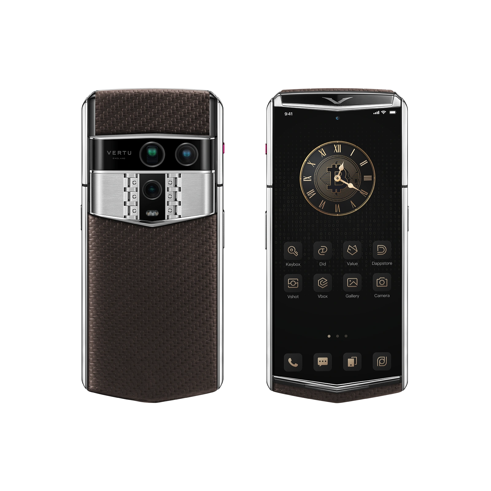 Agent Q Carbon-Pattern Calfskin