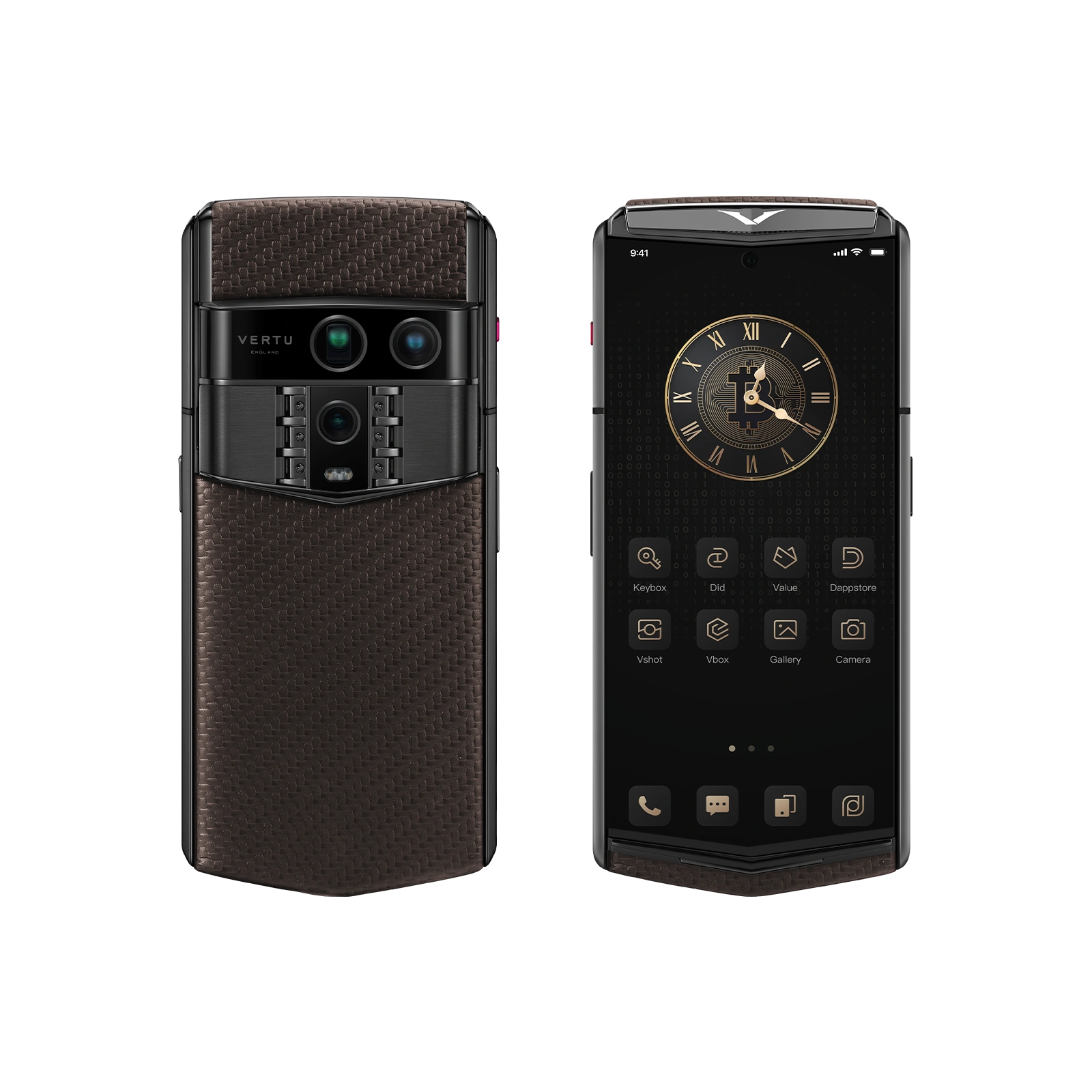 Agent Q Carbon-Pattern Calfskin