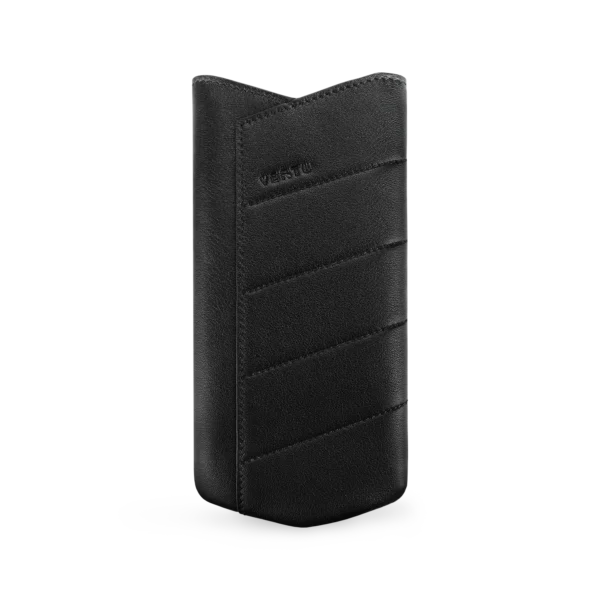 Agent Q Slip Calf Leather Phone Case
